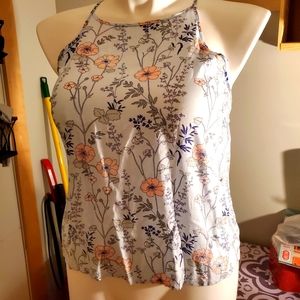 Sunny Girl floral tank